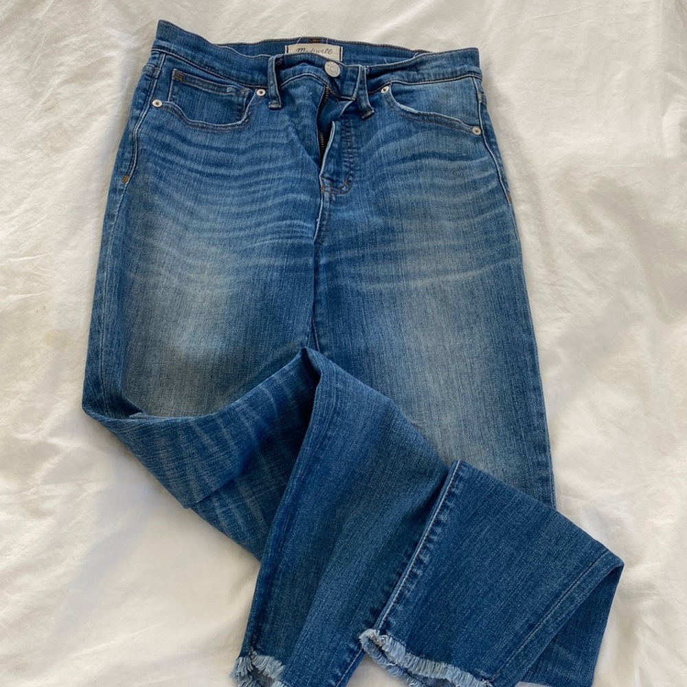 Madewell 10” High Rise with Frayed hem